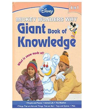 EURO KIDS DISNEY MICKEY WONDERS WHY GIANT BOOK OF KNOWLEDGE