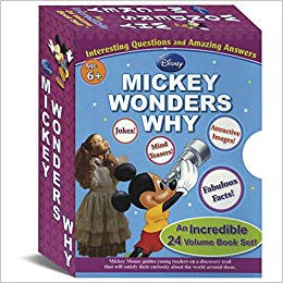 EURO BOOKS DISNEY MICKEY WONDERS WHY AN INCREDIBLE 24 VOLUME BOOK SET