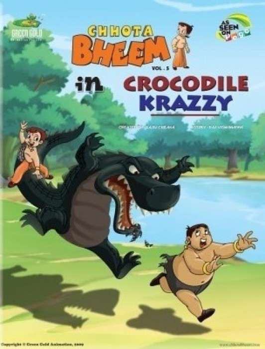 Green Gold Animation CHHOTA BHEEM IN CROCODILE KRAZZY VOL 5