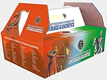 Amar Chitra Katha Pvt. Ltd. AMAR CHITRA KATHA .GREAT INDIAN STORIES OF COURAGE & SACRIFICE BOX