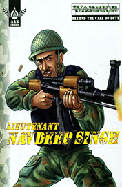 AAN COMICS LIEUTENANT NAV DEEP SINGH