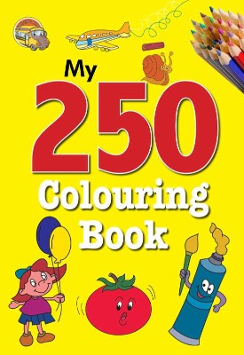 OM KIDZ MY 250 COLOURING BOOK