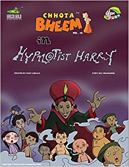 Green Gold Animation Pvt Ltd CHHOTA BHEEM IN HYPNOTIST HARRY VOLUME - 12