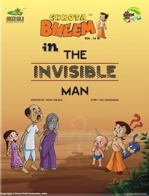 Green Gold Animation Pvt Ltd Chhota Bheem: The Invisible Man (Volume - 16)