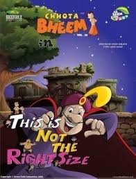 Green Gold Animation Pvt Ltd CHHOTA BHEEM: THIS IS NOT THE RIGHT SIZE VOLUME 35