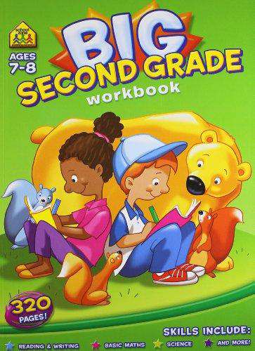 OM KIDS BIG SECOND GRADE WORKBOOK AGES 7-8