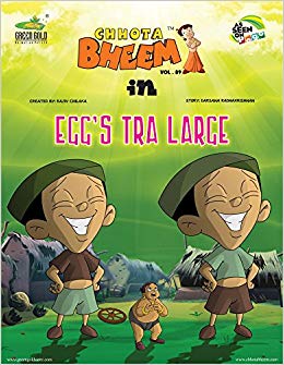 Green Gold Animation CHHOTA BHEEM IN EGGS TRA LARGE VOL. 89