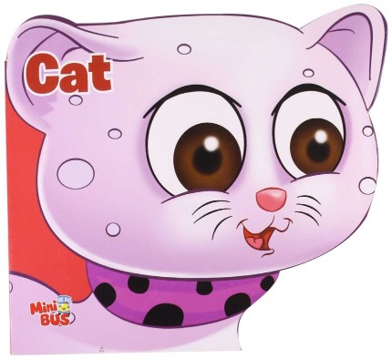 OM KIDZ EARLY LEARNING CUT OUT BOOK CAT
