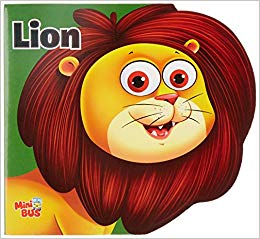 OM KIDZ EARLY LEARNING CUT OUT BOOK LION