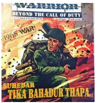 AAN COMICS BEYOND THE CAL OF DUTY SUBEDAR TIKA BAHADUR THAPA