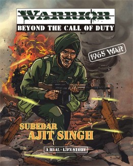 AAN COMICS BEYOND THE CALL OF DUTY SUBEDAR AJIT SINGH