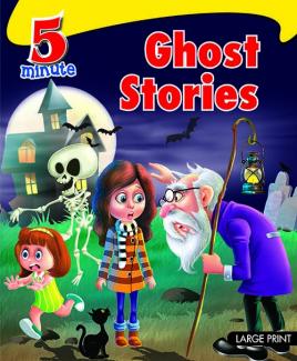 OM KIDZ LARGE PRINT 5 MINUTE GHOST STORIES