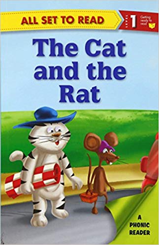 OM KIDZ ALL SET TO READ THE CAT AND THE RAT LEVEL 1