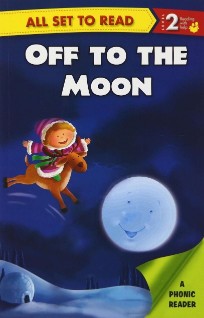 OM KIDZ ALL SET TO READ OFF TO THE MOON LEVEL 2