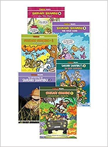 Amar Chitra Katha Pvt. Ltd. Shambhu Adventures Pack Of 7