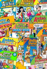 ARCHIE COMIC VALUE PACK OF ARCHIE SET 10 DIFFERENT SINGLE DIGEST MRP 799/-