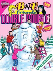 ARCHIE COMIC ARCHIE DOUBLE DOUBLE B AND V FRIENDS NO. 237