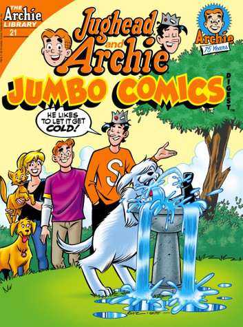 ARCHIE COMIC 21 ARCHIE DOUBLE JUGHED AND ARCHIE JUMBO COMICS