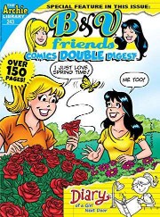 ARCHIE COMIC B AND V FRIENDS COMICS DOUBLE DIGEST Archie no.243