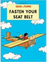 EURO BOOKS QUICK AND FLUPKE FASTERN YOUR SEAT BELT