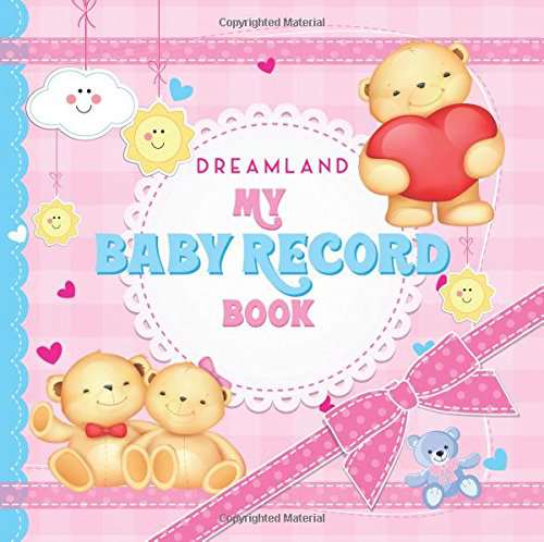 THE MAGIC FACTORY MY BABY RECORD BOOK PINK RS 425