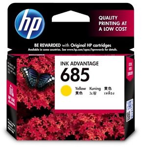 HP Original Cartridge 685 YELLOW