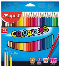 Maped COLOR peps Colour PENCIL 24 shade NORMAL