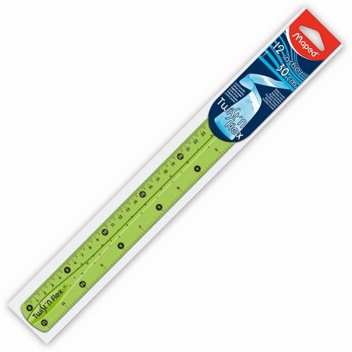 Maped 279010 Flexible SCALE 12 Inch TWIST N FLEX 