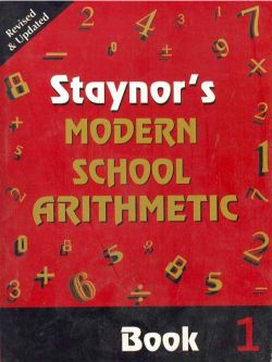 Orient Staynor's Modern School Arithmetic (Rev. Ed.) Class I