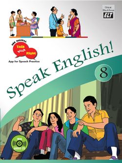 Orient Speak English! (Revised Edition) Book Class VIII (with Audio CD)