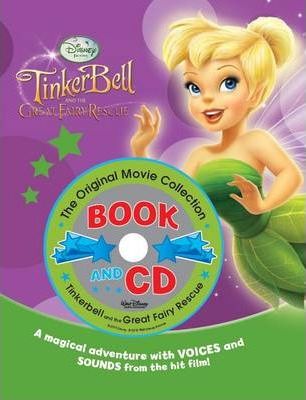 Parragon Disney Tinkerbell and The Great Fairy Rescue Book (with CD)