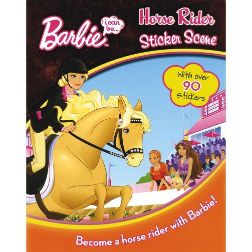 Parragon Barbie I Can Be Horse Rider Sticker Scene