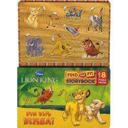 Parragon Disney Lion King Find And Fit Story Book
