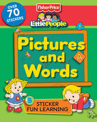 Parragon Fisher Price Sticker Fun learning Picture and Words