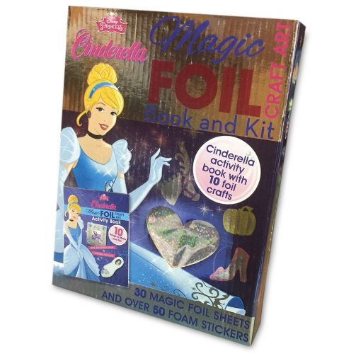 Parragon Disney Princess Cinderella Magic Foil (Book and Kit)