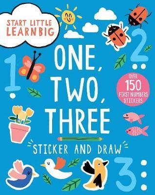 Parragon Start Little Learn Big One Two Three Sticker and Draw