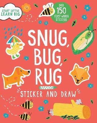 Parragon Start Little Learn Big Snug Bug Rug Sticker and Draw