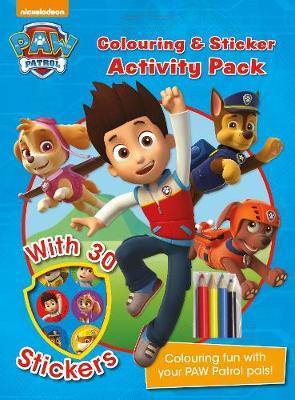 Parragon Nickelodeon Paw Patrol Colouring and Sticker Activity Pack