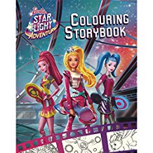 Parragon Barbie Star Light Adventure Colouring Storybook