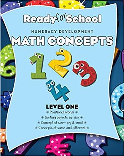 Parragon Ready For School Learn To Math Concepts 1