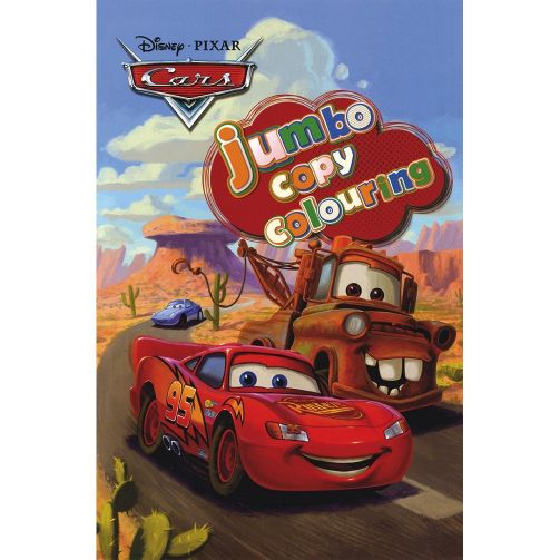 Parragon Disney Pixar Cars Jumbo Copy Colouring