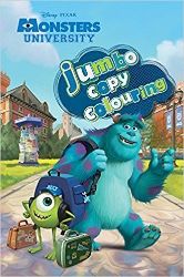 Parragon Disney Pixar Monsters University Jumbo Copy Colouring