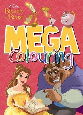 Parragon Disney Princess Beauty and the Beast Mega Colouring