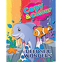 Parragon Deep Sea Wonders Copy and Colour