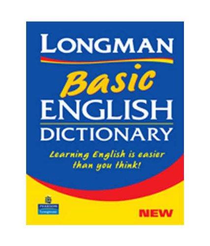 Pearson Longman Basic English Dictionary