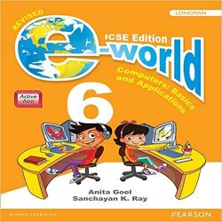 Pearson e-world (Revised ICSE Edition) Class VI