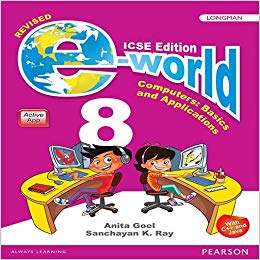 Pearson e-world (Revised ICSE Edition) Class VIII