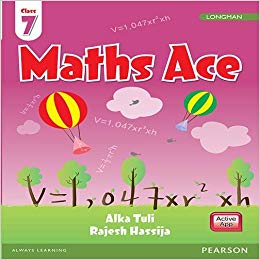 Pearson Maths Ace Class VII