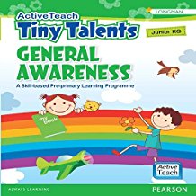 Pearson ActiveTeach Tiny Talents LKG Pack: Literacy, Numeracy and General Awareness