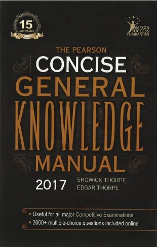 Pearson The Pearson Concise General Knowledge Manual 2017